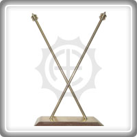 Brass Flag Stand - 2